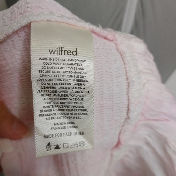 WILFRED Dareau pink tie dye cami size XXS - Picture 9 of 12